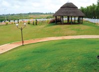 Play ground at JR Meadows - Villa plots sale near electronic city